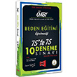 ABT Beden Eitimi retmenlii 75 te 75 10 Deneme Snav Yarg Yaynlar
