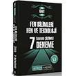 2019 ABT Fen Bilimleri Fen ve Teknoloji Tamam zml 7 Deneme Pegem Yaynlar