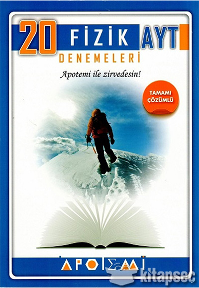 AYT Fizik Tamamı Çözümlü 20 li Denemeleri Apotemi Yayınları ...