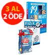 TYT AYT Fizik Son 19 Yln km Sorular ve AYT Fizik 25x14 Sarmal Deneme 20 Fizik Deneme Hediyeli A Yaynlar