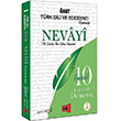 ABT NEVAY Trk Dili ve Edebiyat retmenlii zml 10 Fasikl Deneme Yarg Yaynlar