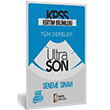 2019 KPSS Eitim Bilimleri SYM Tarz UltraSon Deneme Snav sem Yaynclk