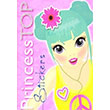 Princess Top Stickers Pembe Sar iek Yaynclk