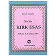 Dinde Krk Esas mam Gazali Hisar Yaynevi