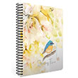 Spring Time Spralli Karton Kapak A4 100 Yaprak izgili Defter 3-3827000-2011 Gpta