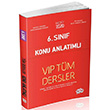 6. Snf Tm Dersler VIP Konu Anlatml Krmz Kitap Editr Yaynevi