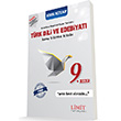 9. Snf Trk Dili ve Edebiyat Konu Bitirme Kitab Limit Yaynlar