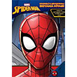 Marvel Spider Man Maskeli ve kartmal Boyama Kitab Beta Kids