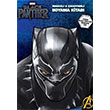 Marvel Black Panther Maskeli ve kartmal Boyama Kitab Beta Kids