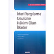 dari Yarglama Usulne Hakim Olan lkeler Sekin Yaynevi