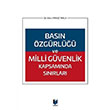 Basn zgrl ve Milli Gvenlik Kapsamnda Snrlar Adalet Yaynevi