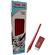 Smart Kids 12 li Kurun Kalem ve Premium Vinyl Silgi Seti Gpta