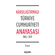 Karlatrmal Trkiye Cumhuriyeti Anayasas (3. Bask) Remzi zmen Sekin Yaynevi