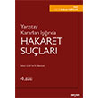 Hakaret Sular (4. Bask) Prof. Dr. Erdener Yurtcan Sekin Yaynevi