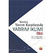 Yeniden Yatrm Kararlarnda Yatrm klimi Etkisi Deniz Ayta Nobel Bilimsel Eserler