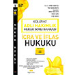 Klliyat Adli Hakimlik Hukuk Soru Bankas cra ve flas Hukuku Sava Yaynevi