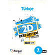 7. Snf Trke 2D Ders Defteri Ev almalar Pergel Yaynlar