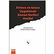 Eviews ve Gauss Uygulamal Zaman Serileri Analizi Detay Yaynclk