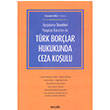 Trk Borlar Hukukunda Ceza Koulu Sekin Yaynevi