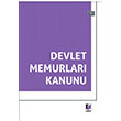 Devlet Memurlar Kanunu ve lgili Mevzuat Adalet Yaynevi