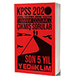 2020 KPSS Genel Yetenek Genel Kltr Tamam zml Son 5 Yl km Sorular Yediiklim Yaynlar
