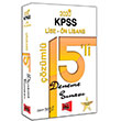 2020 KPSS Lise n Lisans 15 li zml Deneme Snav Yarg Yaynlar