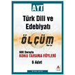 AYT Trk Dili ve Edebiyat 600 Soruyla Konu Tarama Fyleri lm Serisi Delta Kltr Yaynlar
