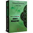 Kur`an ve Snnete Gre Adab Muaeret Demlik Yaynlar