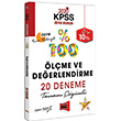 2020 KPSS Eitim Bilimleri lme ve Deerlendirme Tamam zml 20 Deneme Yarg Yaynlar