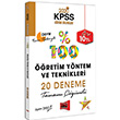2020 KPSS Eitim Bilimleri retim Yntem ve Teknikleri Tamam zml 20 Deneme Yarg Yaynlar