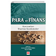 Para ve Finans Kavramlar zerine ncelemeler Esma Gltekin Tarla Ekin Yaynlar