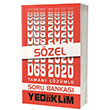 2020 DGS Szel Blm Tamam zml Soru Bankas Yediiklim Yaynlar
