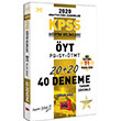 2020 KPSS Eitim Bilimleri YT PG SY TMT Tamam zml 40 Deneme Yarg Yaynlar