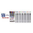 Fineliner Keeli Kalem nce Ulu 0.4 Mm 10`lu Mirado VOLKAN.00215