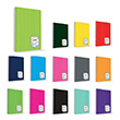Colormaxi A4 Spiralli PP Kapakli Kareli Defter 96 Yaprak nar INAR.73005