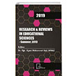 Research and Reviews In Educational Sciences Summer 2019 Gece Akademi