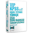 2020 KPSS VIP Trke Tamam zml 2500 Soru Bankas Yarg Yaynlar