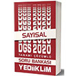 2020 DGS SAYISAL Tamam zml Soru Bankas Yediiklim Yaynlar