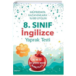 8. Snf ngilizce Yaprak Test Nartest Yaynlar