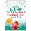 8. Snf T.C. nklap Tarihi Ve Atatrklk Yaprak Test Nartest Yaynlar
