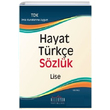 Hayat Trke Szlk Lise Milenyum Yaynlar