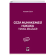Ceza Muhakemesi Hukuku Temel Bilgiler Adalet Yaynevi