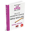2020 KPSS Geometri Mantk Ksa ve z Ders Notlar Yarg Yaynlar