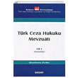 Trk Ceza Hukuku Mevzuat Cilt 1 Ciltli Sekin Yaynclk