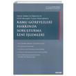 Kamu Grevlileri Hakknda Soruturma zni lemleri Sekin Yaynevi