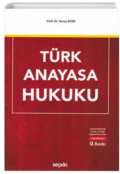 Trk Anayasa Hukuk Sekin Yaynevi
