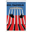 Sivil taatsizlik Henry David Thoreau thaki Yaynlar