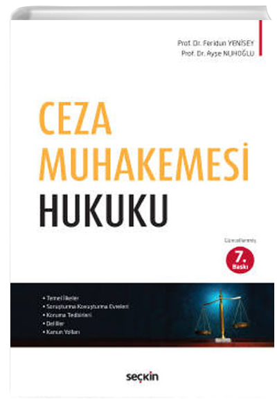 Ceza Muhakemesi Hukuku Feridun Yenisey Sekin Yaynevi