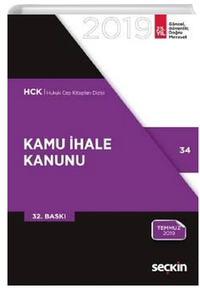 Kamu hale Kanunu - Sekin Yaynevi Kanun Metinleri 2019