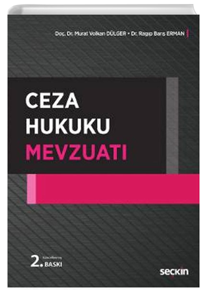 Ceza Hukuku Mevzuat Sekin Yaynevi